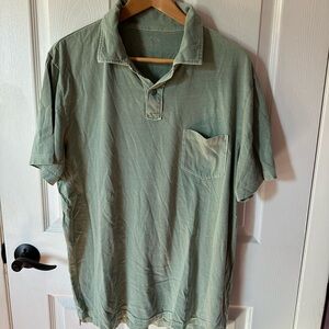 J. Crew Sage Green Polo Shirt